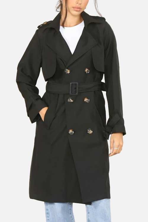 The Avalon Classic Belted Trench Coat