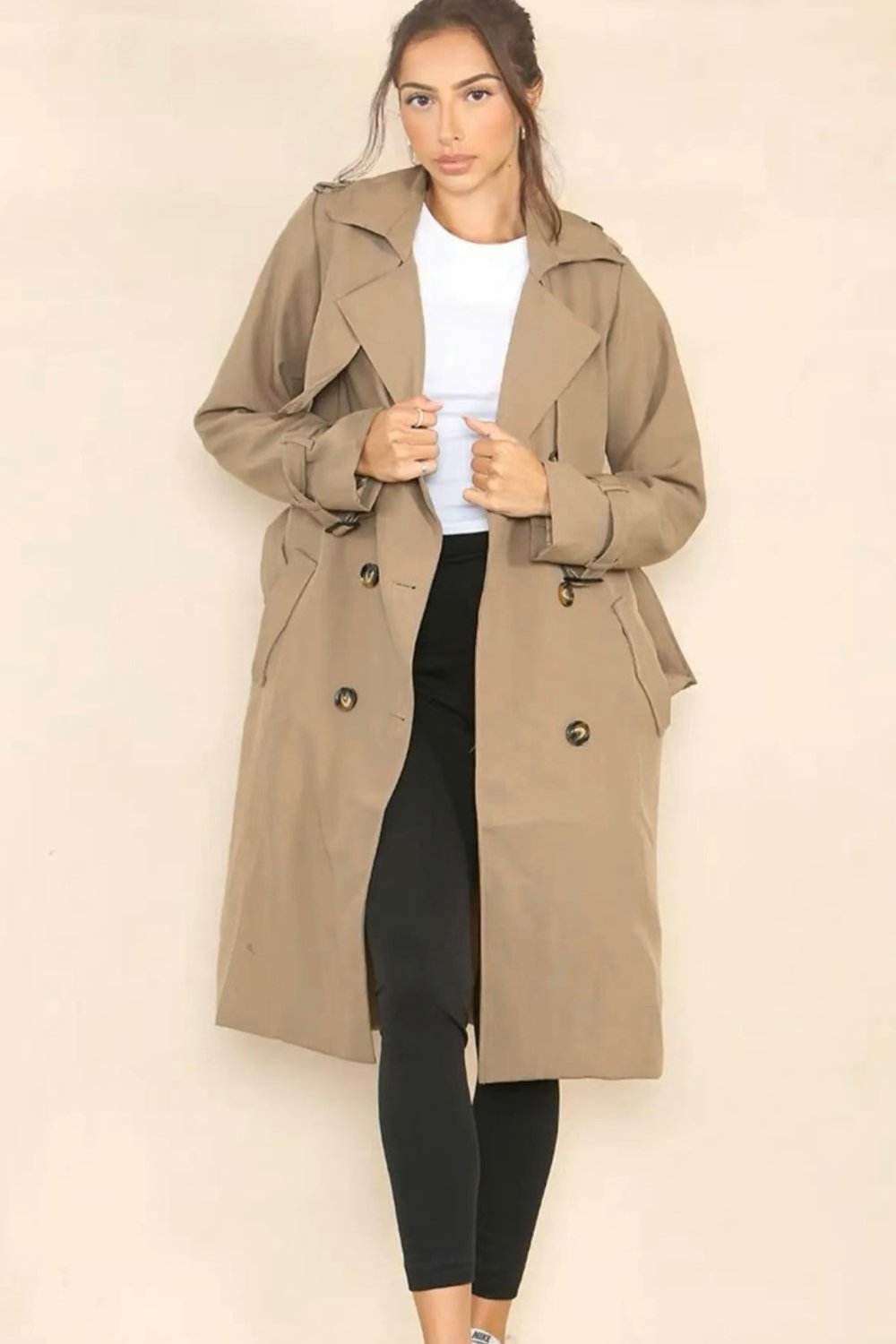 The Avalon Classic Belted Trench Coat