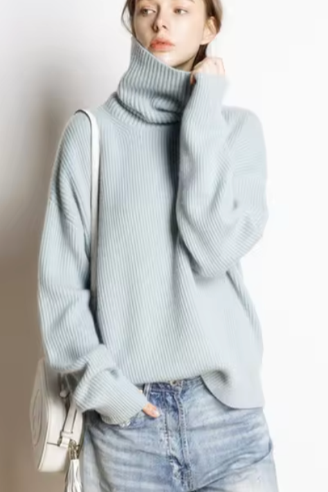 Cassia Turtleneck Pullovers