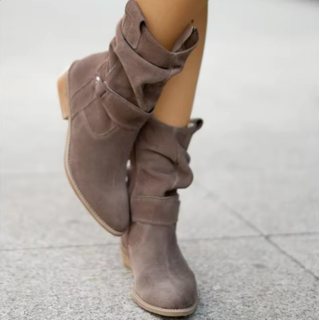 Chelsea Faux Suede Ankle Boots