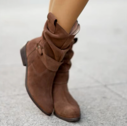 Chelsea Faux Suede Ankle Boots