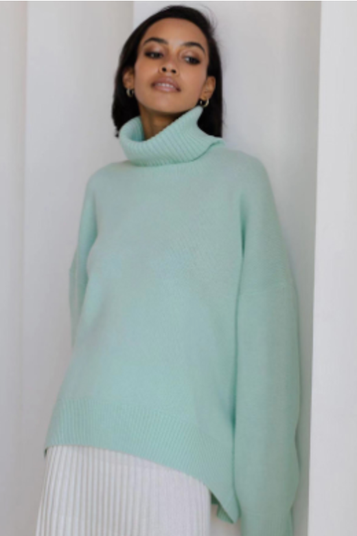 Stella Turtleneck Oversized Sweaters