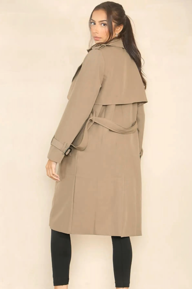 The Avalon Classic Belted Trench Coat