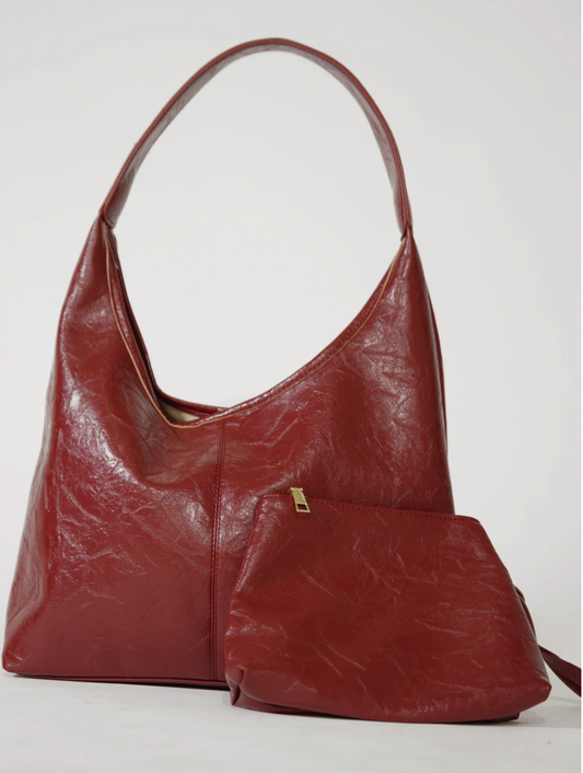 PU Leather Shoulder Bag