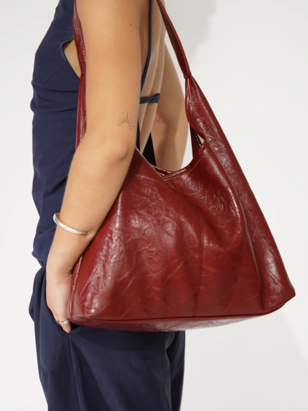 PU Leather Shoulder Bag