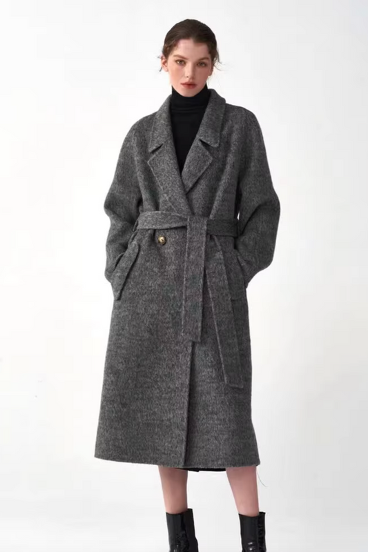 The Evelyn Wool-Cashmere Blend Coat