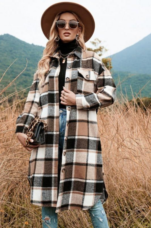 LIORA PLAID JACKET