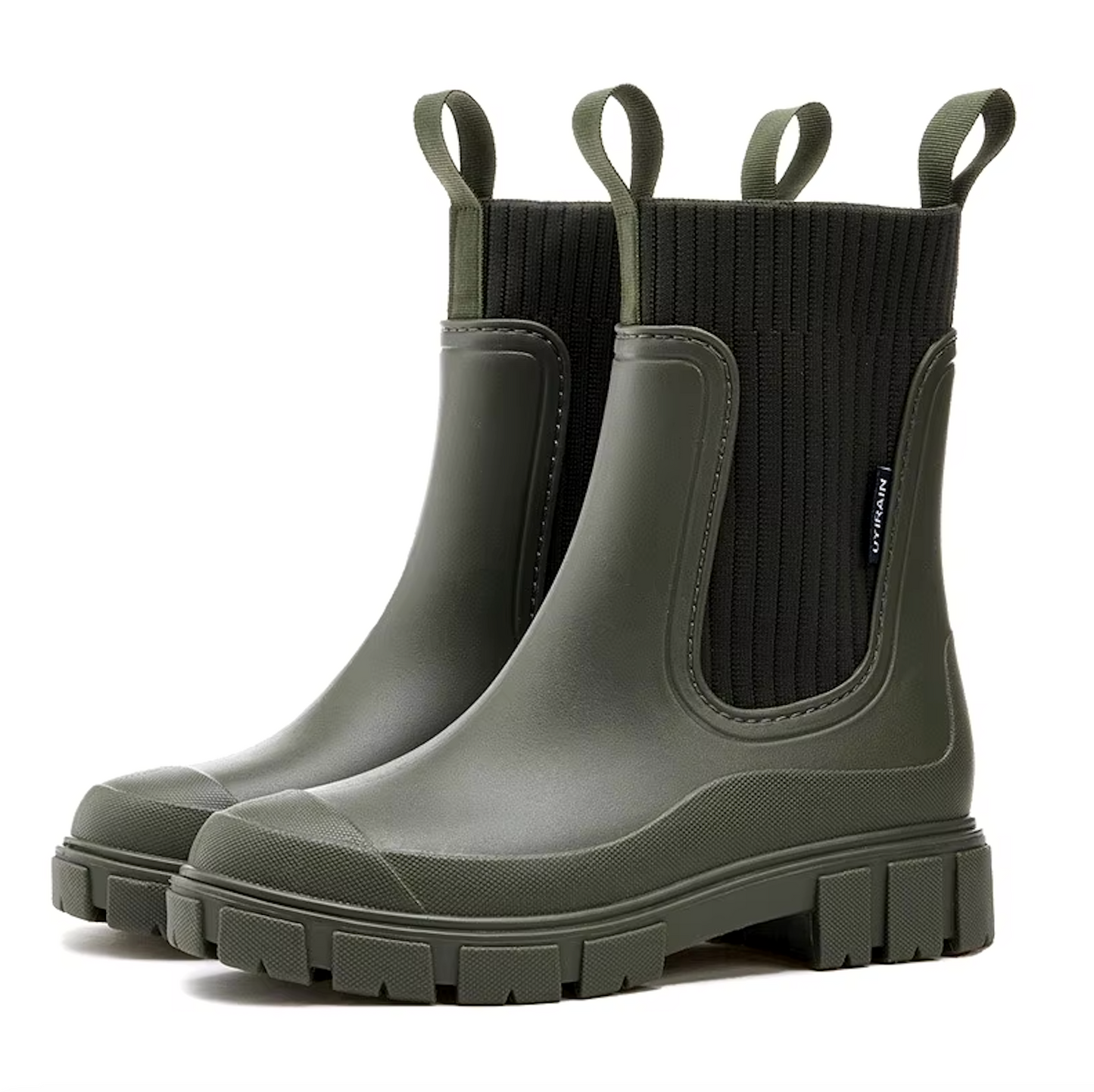 Mid Calf Rain Boots