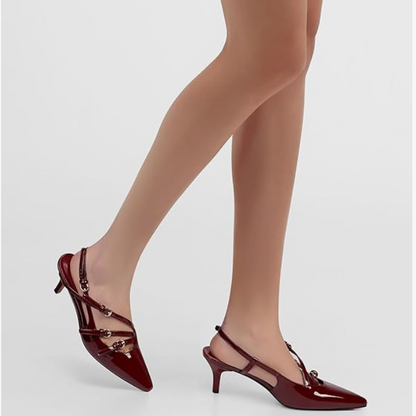 Eilyken Slingback Kitten Heels