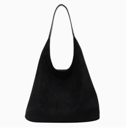 Suede Tote Bag