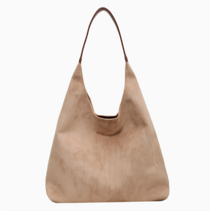 Suede Tote Bag