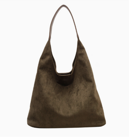 Suede Tote Bag