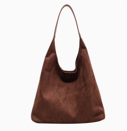 Suede Tote Bag