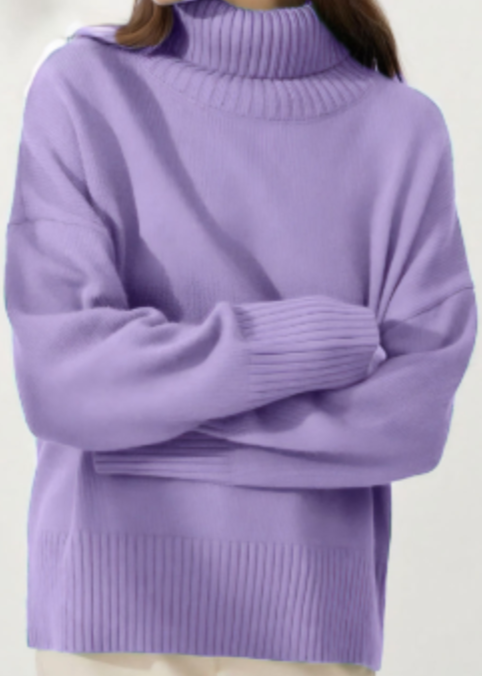 Stella Turtleneck Oversized Sweaters