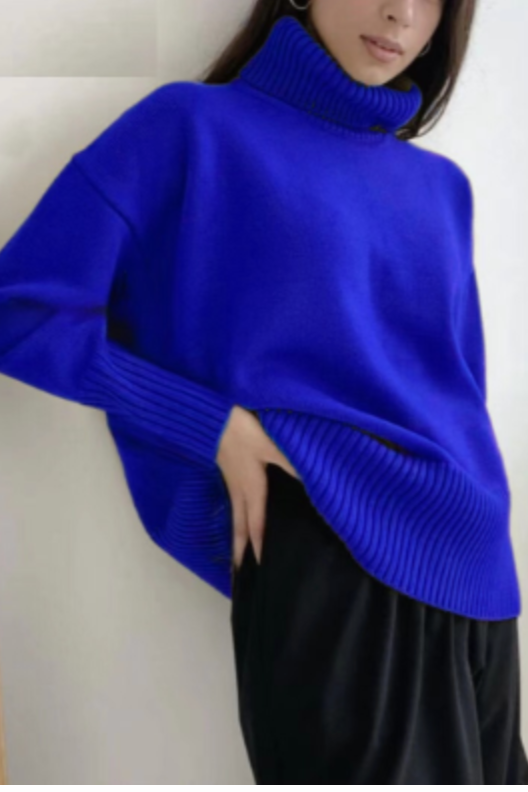 Stella Turtleneck Oversized Sweaters