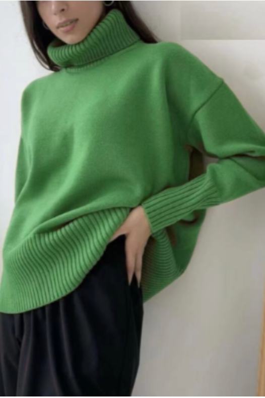 Stella Turtleneck Oversized Sweaters