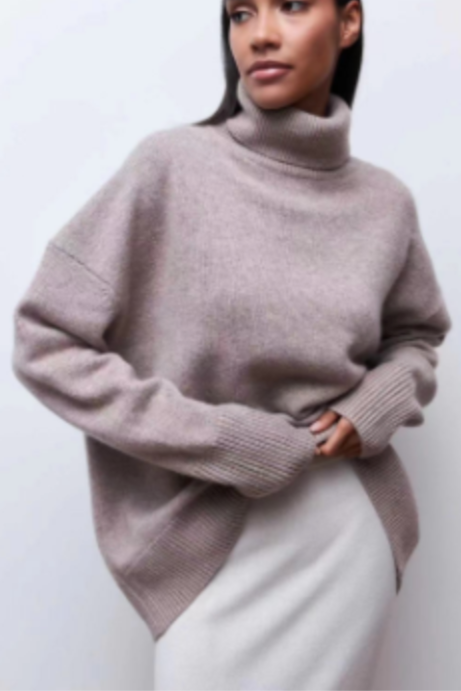 Stella Turtleneck Oversized Sweaters