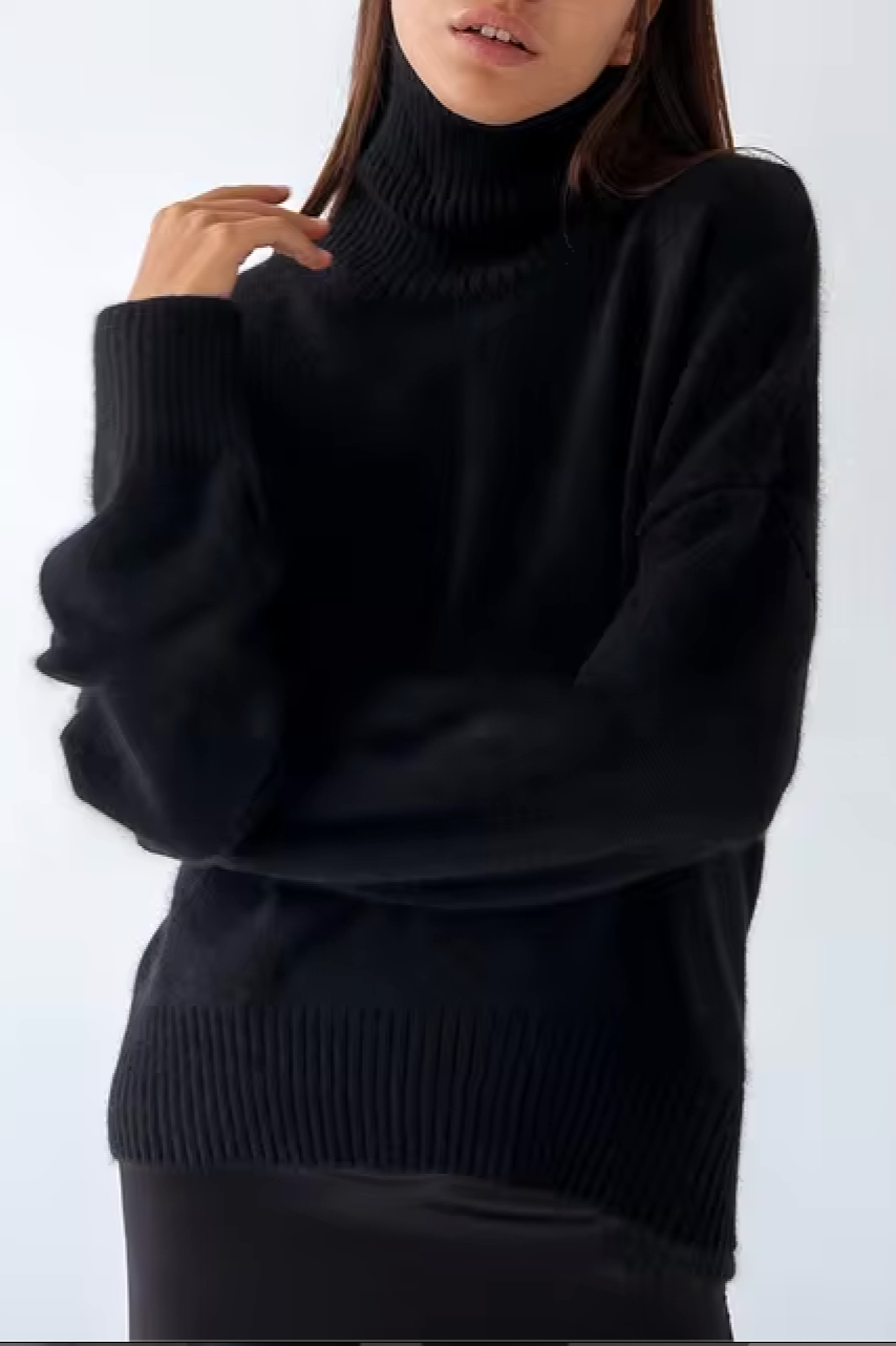 Stella Turtleneck Oversized Sweaters