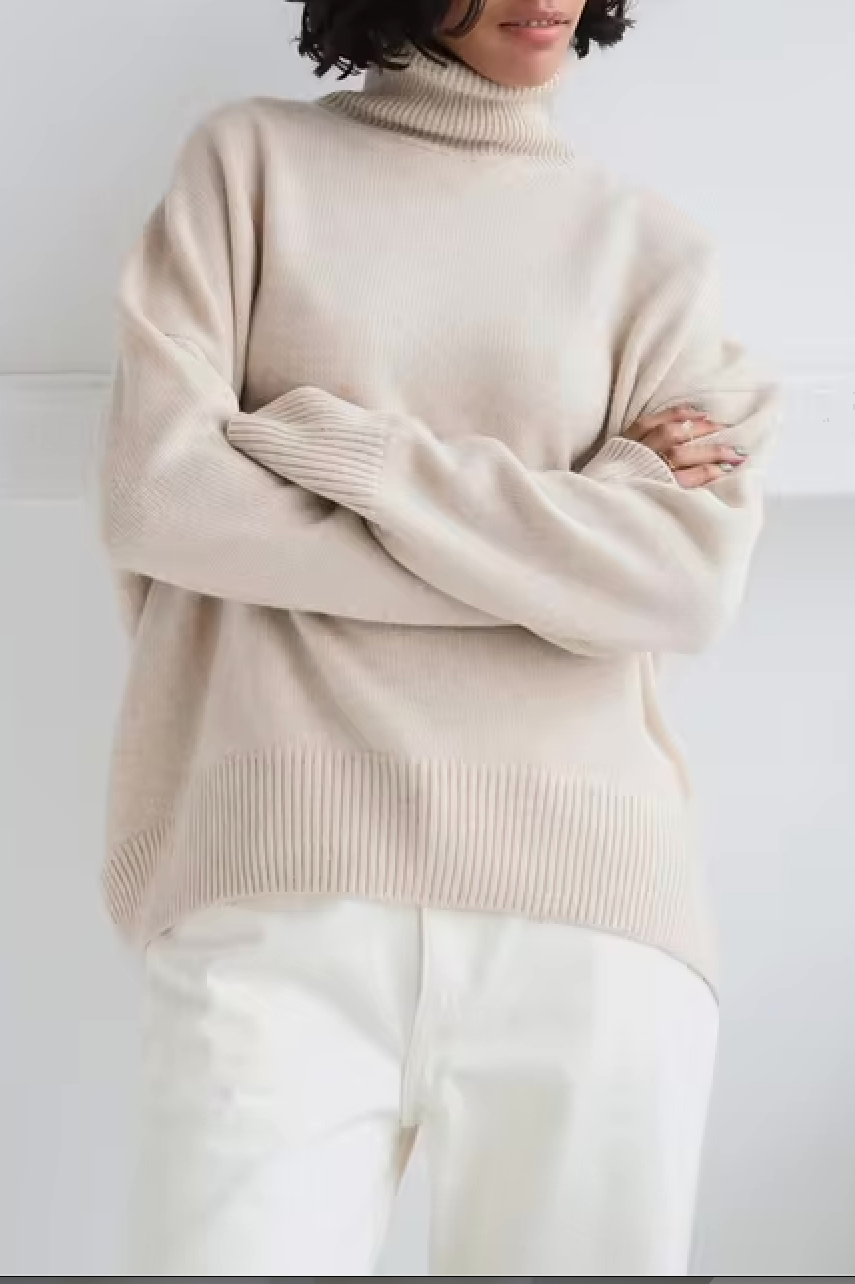 Stella Turtleneck Oversized Sweaters