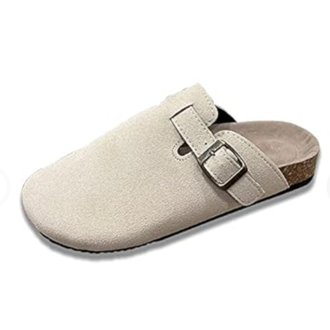 Faux Suede Clogs