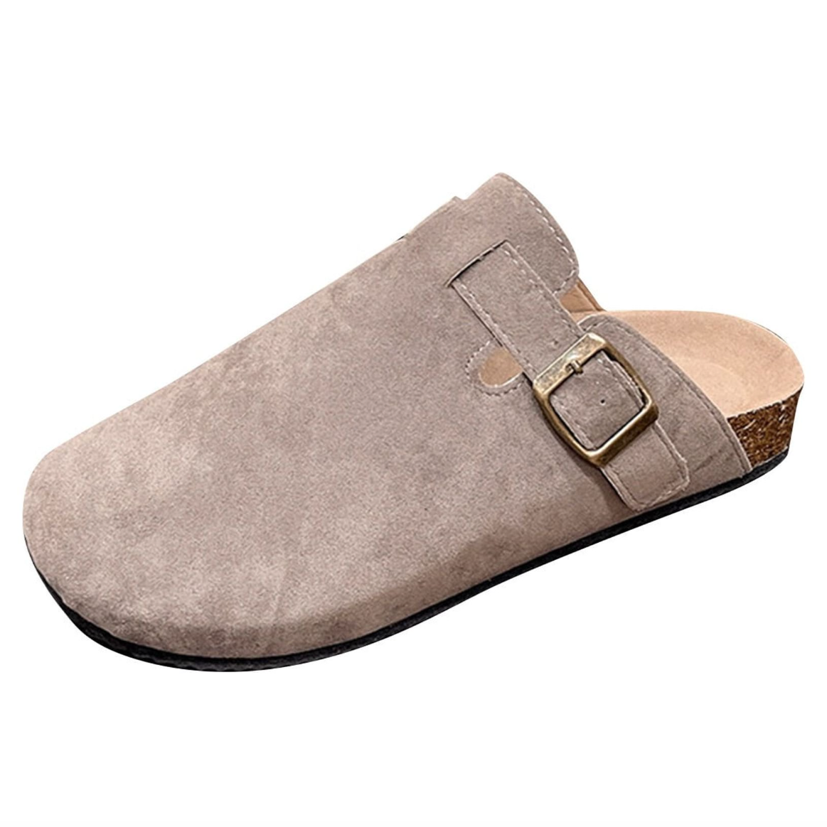 Faux Suede Clogs