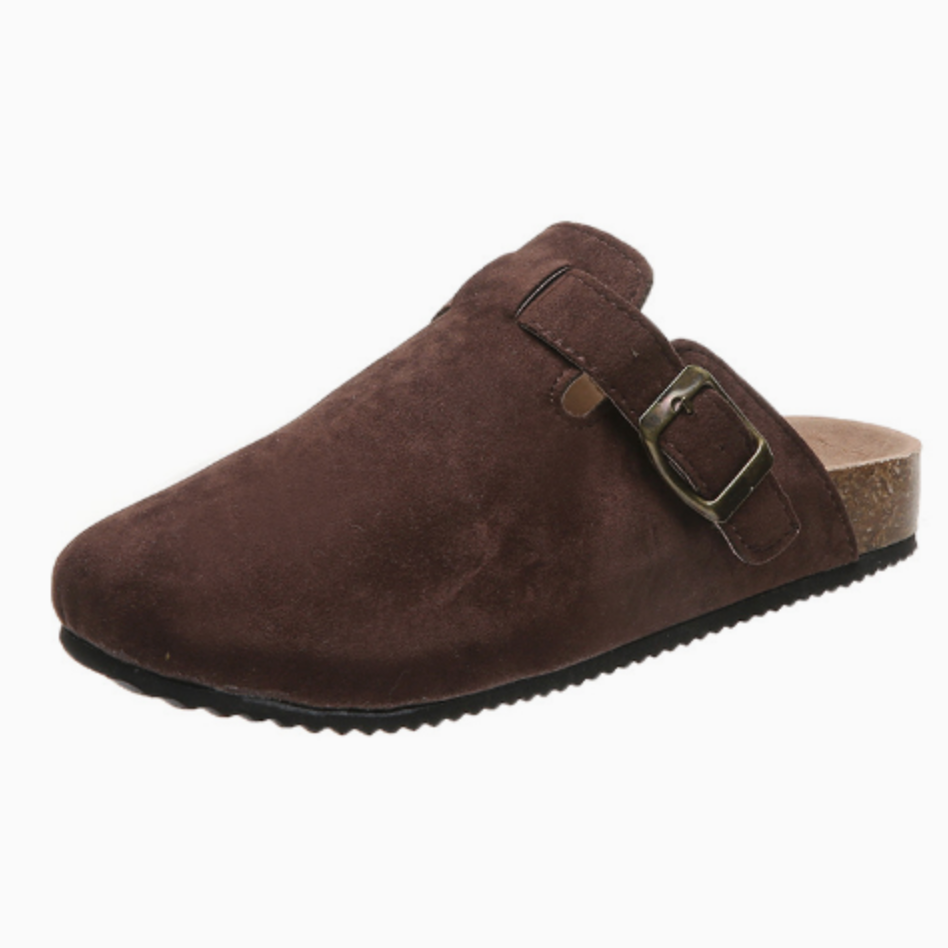 Faux Suede Clogs