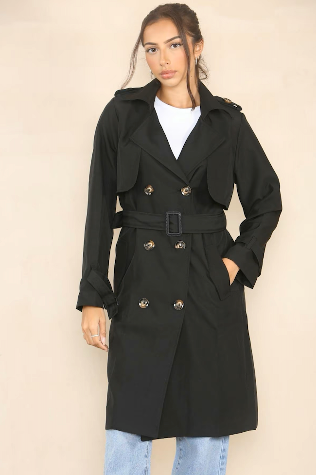 The Avalon Classic Belted Trench Coat