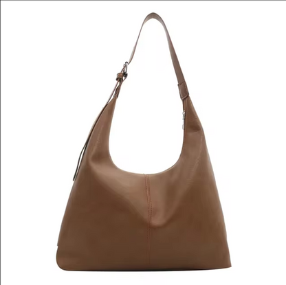 Adjustable Strap PU Tote Bag