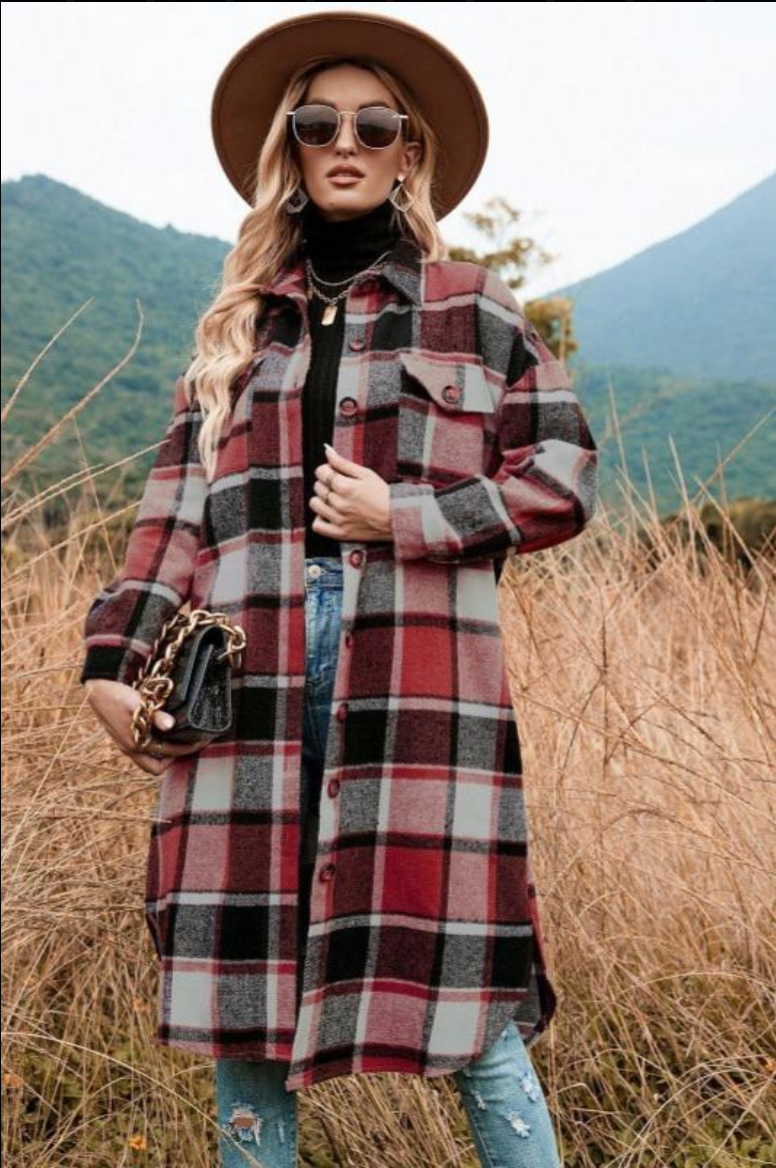 LIORA PLAID JACKET