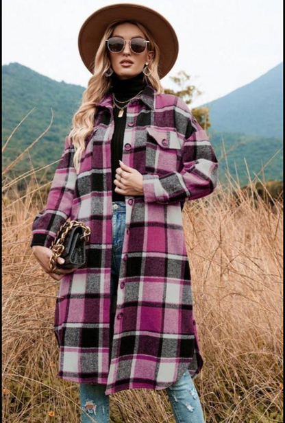 LIORA PLAID JACKET